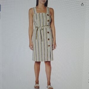 Tommy Hilfiger Striped Knee Lenght Dress
